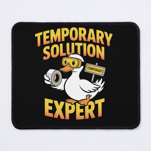 Item preview, Quack Tape  - repair-tape - field repair humor - temporary fix club - patch notes humor - hotfix engineer joke - maintenance crew - workshop life funny - overlanding repair - maker space  designed and sold by JansenGS.