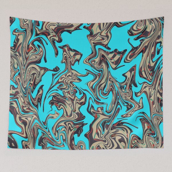 Item preview, Liquified Bullseye Dartboard's On Aqua designed and sold by A-Work-Of-Art.