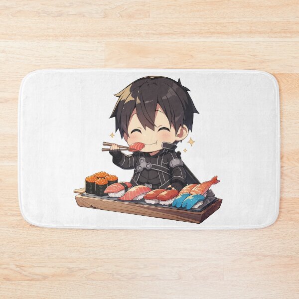 Item preview, Kirito Sword Art Online Chibi Sushi Feast designed and sold by Spraykart.