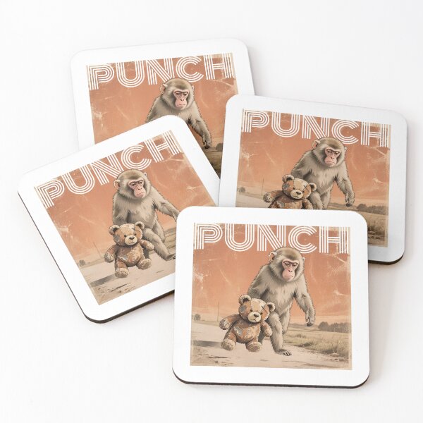 Item preview, Team Punch - Baby Monkey Punch, Punch the monkey, Punch Monkey designed and sold by MD-Over.