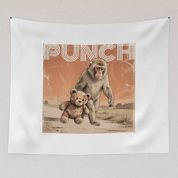 Item preview, Team Punch - Baby Monkey Punch, Punch the monkey, Punch Monkey designed and sold by MD-Over.