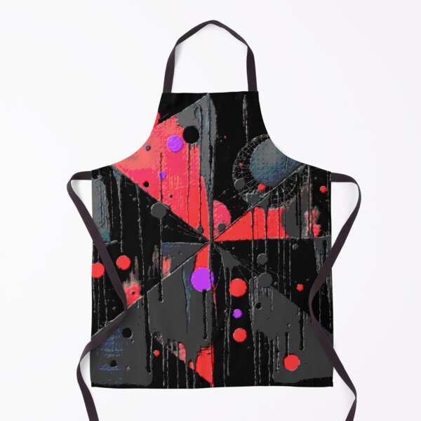 Item preview, crimson divide dark rough colorful geometric abstract design designed and sold by SmashingDeals.