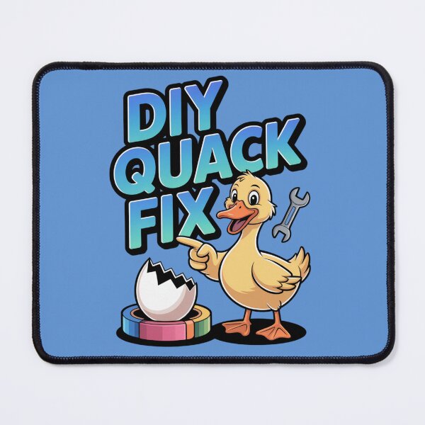 Item preview, Quack Tape  - repair-tape - field repair humor - temporary fix club - patch notes humor - hotfix engineer joke - maintenance crew - workshop life funny - overlanding repair - maker space  designed and sold by JansenGS.