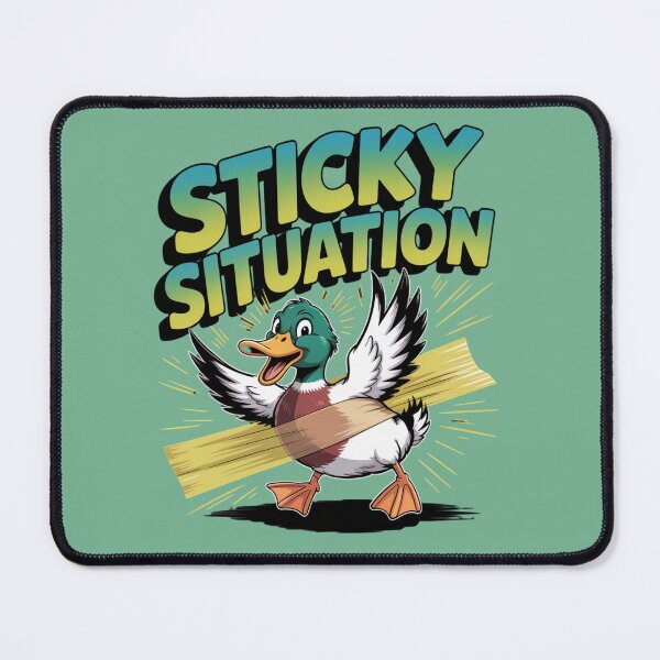 Item preview, Quack Tape  - repair-tape - field repair humor - temporary fix club - patch notes humor - hotfix engineer joke - maintenance crew - workshop life funny - overlanding repair - maker space  designed and sold by JansenGS.