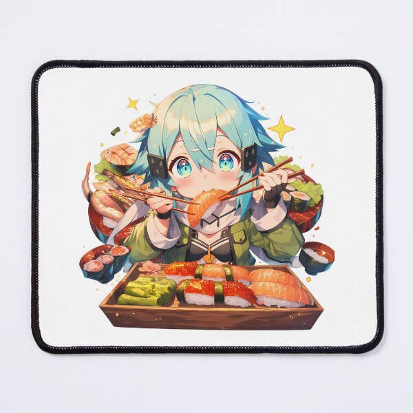 Artikelvorschau, Sinon Sword Art Online Chibi Sushi Chill entworfen und verkauft von Spraykart.