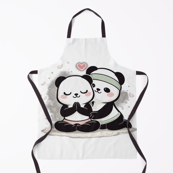 Item preview, Soft Romance Yoga Pandas. designed and sold by Lylysun.
