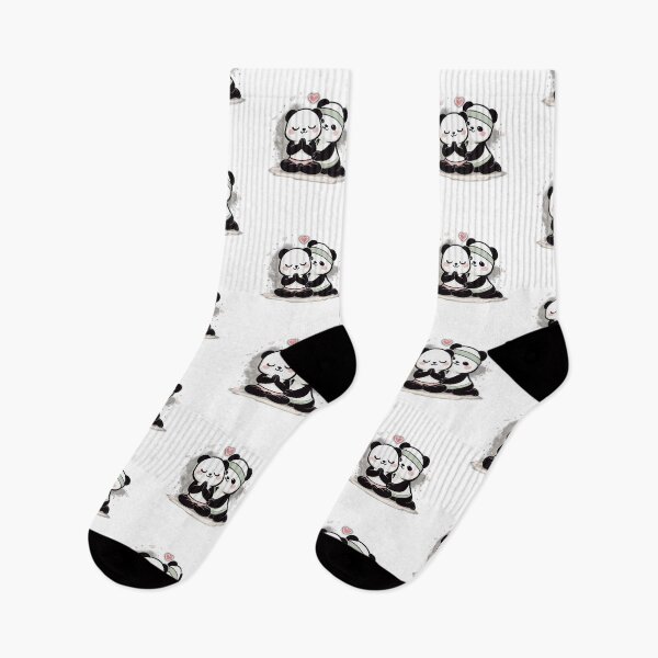 Item preview, Soft Romance Yoga Pandas. designed and sold by Lylysun.