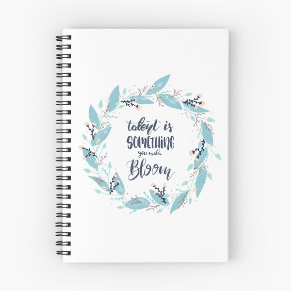 Item preview, Talent is Something you make Bloom designed and sold by bibisletters.