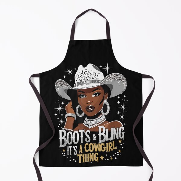 Item preview, Boots and Bling Its a Cowgirl Thing African American Western designed and sold by Daisy Grimes.