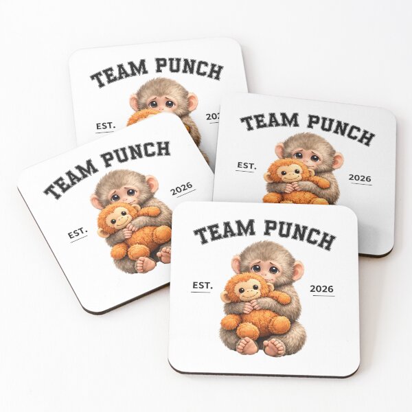 Item preview, Team Punch - Baby Monkey Punch, Punch the monkey, Punch Monkey designed and sold by MD-Over.
