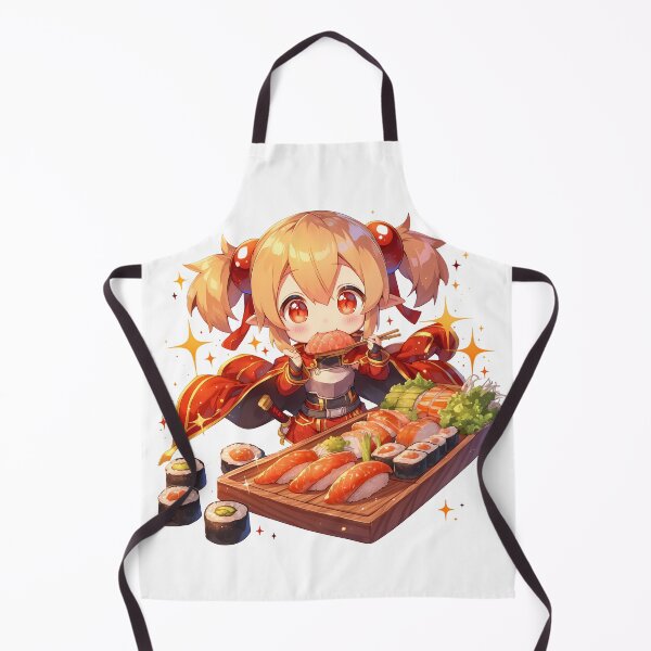 Item preview, Silica Sword Art Online Red Outfit Sushi Feast designed and sold by Spraykart.