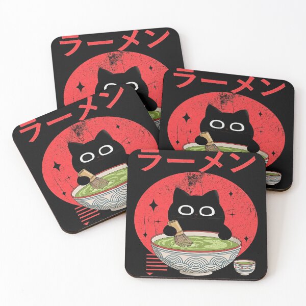 Item preview, Cute Black Cat Making Matcha designed and sold by JOSEMONTANO21.