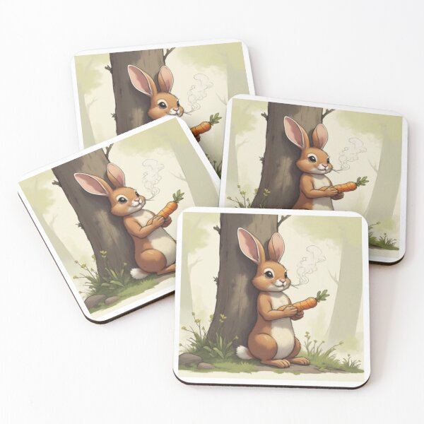 Item preview, Funny Easter Rabbit Carrot Cool Attitude designed and sold by Pawsome Quotes.