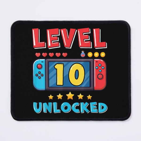 Item preview, Level 10 Unlocked Awesome Since 2016 Video Game 10th Birthday Boy designed and sold by Daisy Grimes.