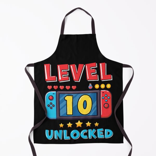 Item preview, Level 10 Unlocked Awesome Since 2016 Video Game 10th Birthday Boy designed and sold by Daisy Grimes.