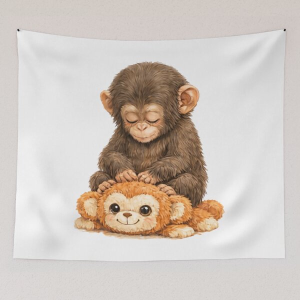 Item preview, Team Punch - Baby Monkey Punch, Punch the monkey, Punch Monkey designed and sold by MD-Over.