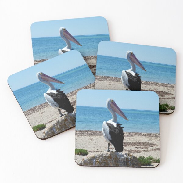 Item preview, Beach Pelican On Seaside Rocks, designed and sold by A-Work-Of-Art.