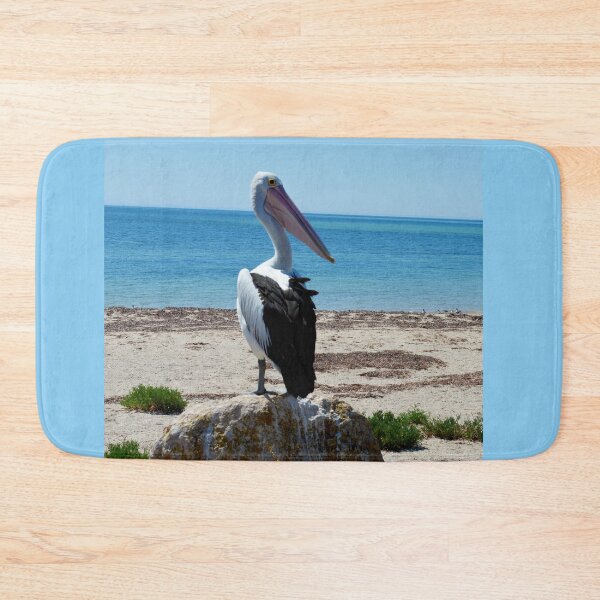 Item preview, Beach Pelican On Seaside Rocks, designed and sold by A-Work-Of-Art.