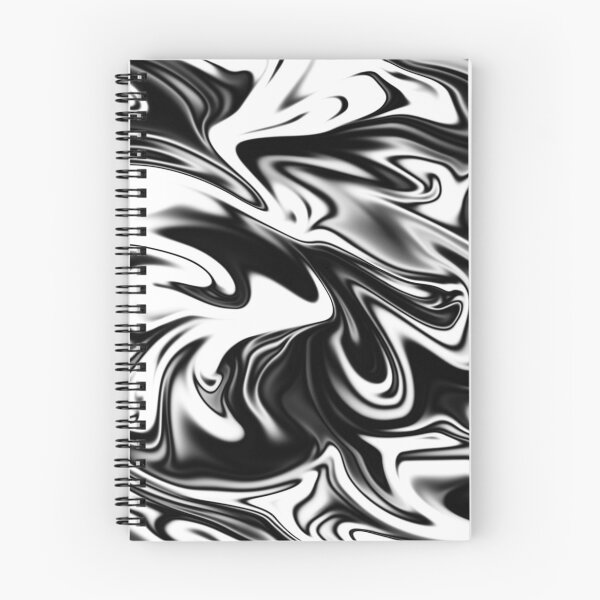 Item preview, Black And White Liquified Marble, designed and sold by A-Work-Of-Art.