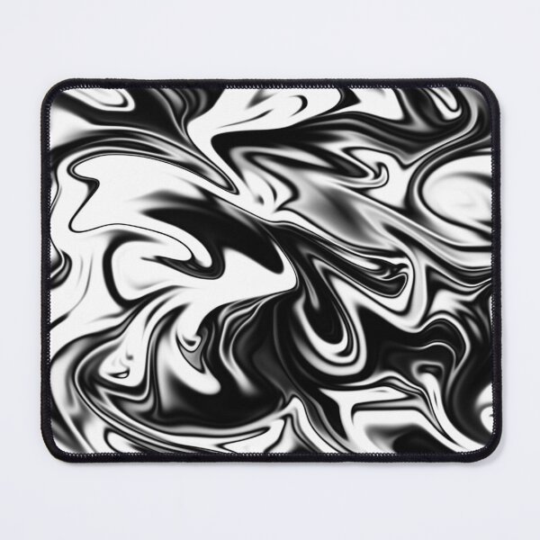 Item preview, Black And White Liquified Marble, designed and sold by A-Work-Of-Art.