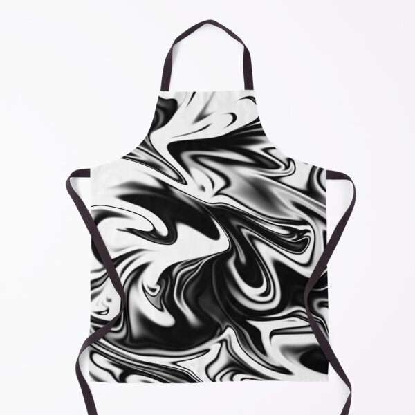 Item preview, Black And White Liquified Marble, designed and sold by A-Work-Of-Art.