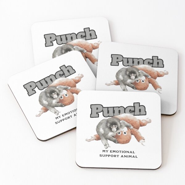 Item preview, Team Punch - Baby Monkey Punch, Punch the monkey, Punch Monkey designed and sold by MD-Over.