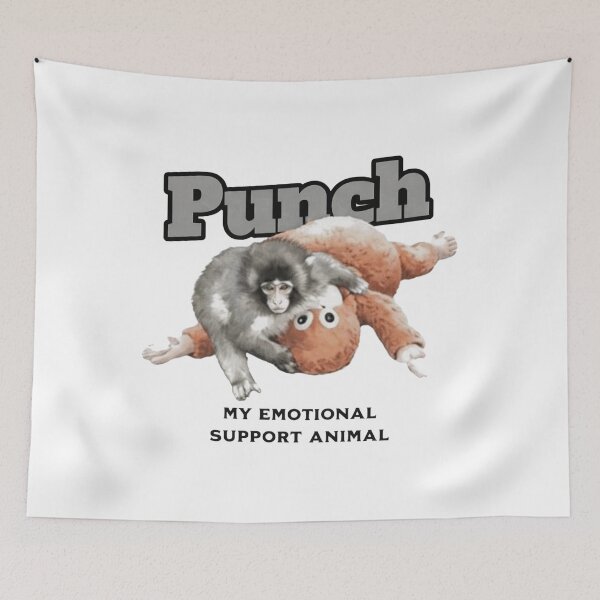 Item preview, Team Punch - Baby Monkey Punch, Punch the monkey, Punch Monkey designed and sold by MD-Over.