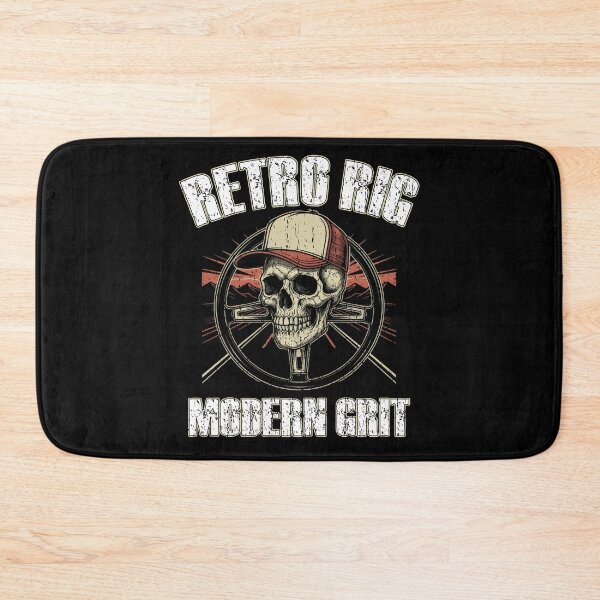 Item preview, RETRO RIG MODERN GRIT trucker vibes deliver cargo travel trucking hard work designed and sold by Jt41.