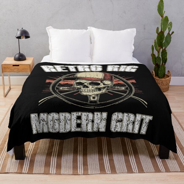 Item preview, RETRO RIG MODERN GRIT trucker vibes deliver cargo travel trucking hard work designed and sold by Jt41.