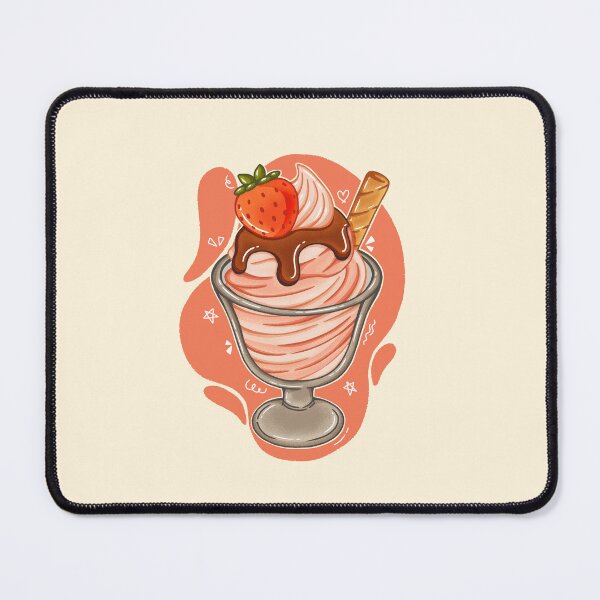 Item preview, Strawberry Sundae Dream – Sweet Treat Aesthetic designed and sold by TheRightNotes.