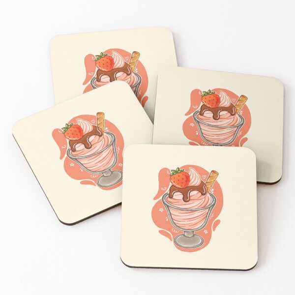 Item preview, Strawberry Sundae Dream – Sweet Treat Aesthetic designed and sold by TheRightNotes.