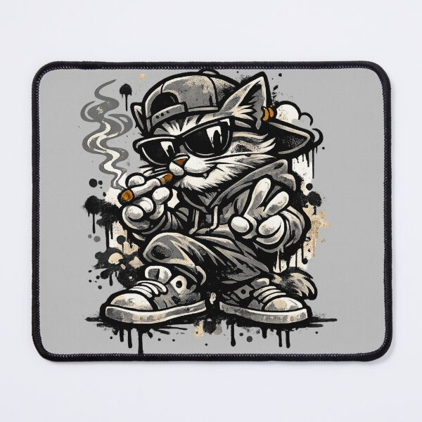 Item preview, Street Style Urban Kitten. designed and sold by HubiUrbanStudio.