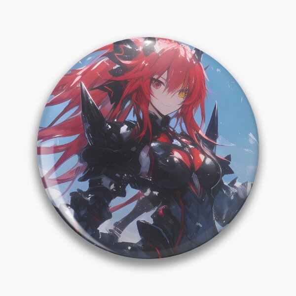 Item preview, Origami Tobiichi Date A Live Red Haired Warrior In Black Armor designed and sold by Spraykart.