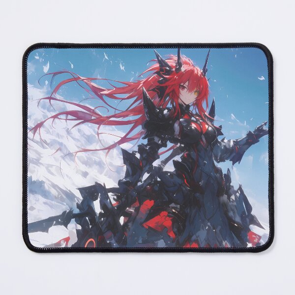 Item preview, Origami Tobiichi Date A Live Red Haired Warrior In Black Armor designed and sold by Spraykart.