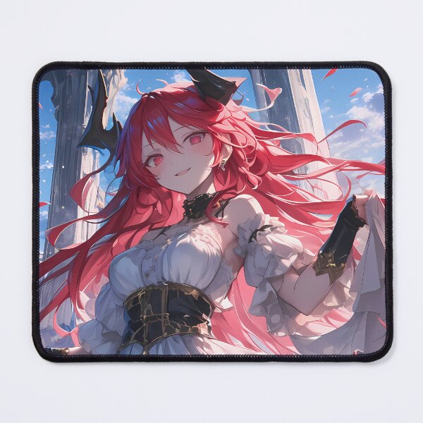 Item preview, Kotori Itsuka Date A Live Smiling Horned Princess In White Dress designed and sold by Spraykart.