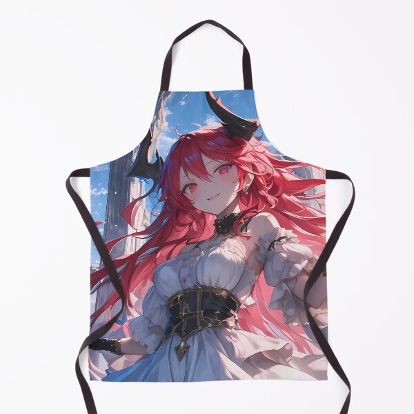 Item preview, Kotori Itsuka Date A Live Smiling Horned Princess In White Dress designed and sold by Spraykart.