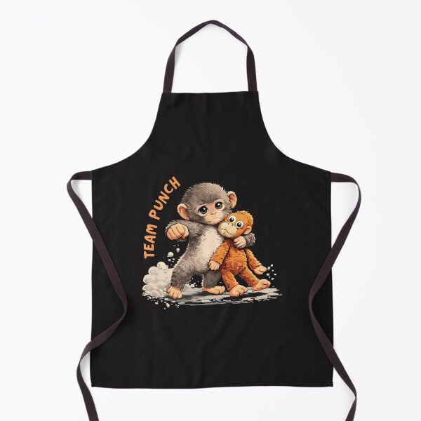 Artikelvorschau, Team Punch Baby Monkey Lustiges süßes Meme-Tierdesign entworfen und verkauft von kiralynstration.