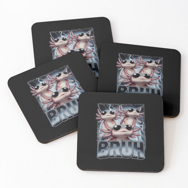 Item preview, Bruh Cool Sunglasses Axolotl Meme designed and sold by tadmercado.