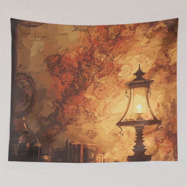 Item preview, Vintage World Antique Map Light Academia designed and sold by bapupa.