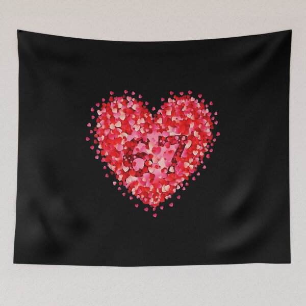 Item preview, 67 Six Seven Heart Valentine Romantic Number designed and sold by gladysenglish.