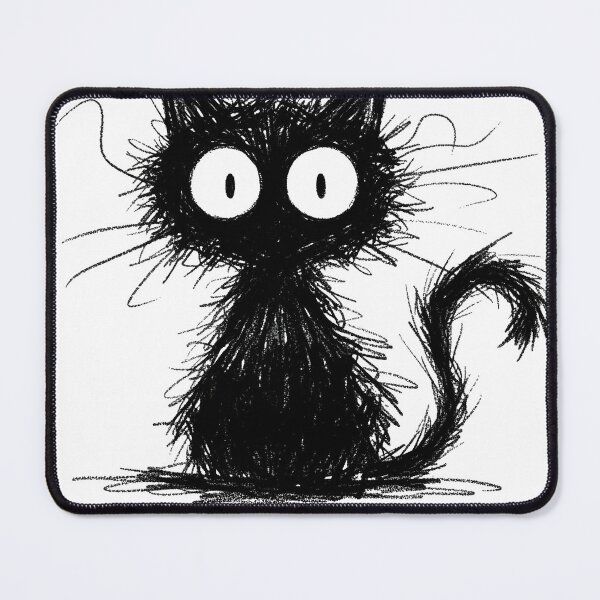 Item preview, Black Unkempt Kitten GabiGabi Essential T-Shirt designed and sold by lexmil.