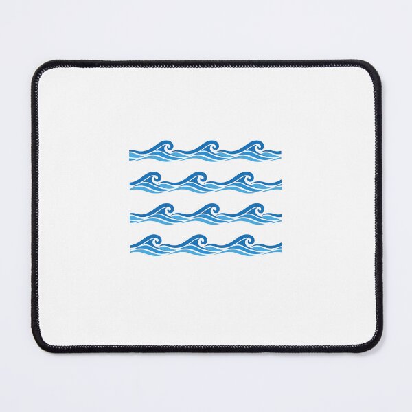 Item preview, Minimal Ocean Wave Pattern designed and sold by Le Grand Requin.