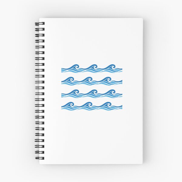 Item preview, Minimal Ocean Wave Pattern designed and sold by Le Grand Requin.