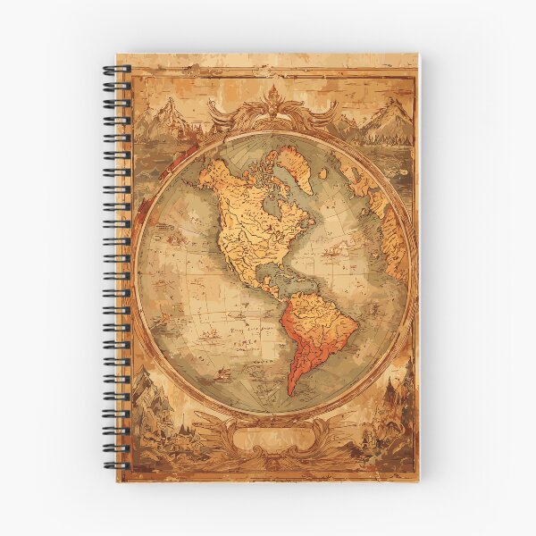 Item preview, Old World Antique Map Light Academia	 designed and sold by bapupa.
