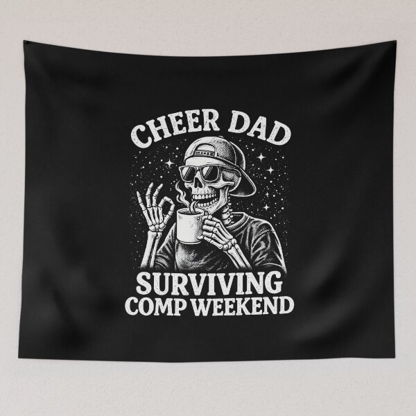 Item preview, Cheer Dad Surviving designed and sold by JODYSMORGAN.