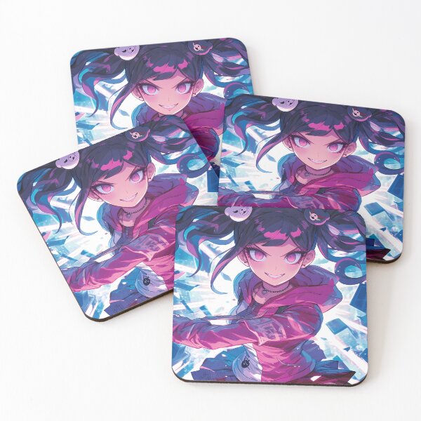 Item preview, Aoi Asahina Danganronpa Twin Tails Pink Neon Chaos designed and sold by Spraykart.