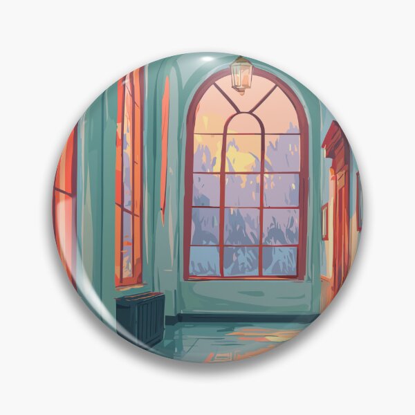 Item preview, Sunlit Corridors University Hall Light Academia designed and sold by bapupa.