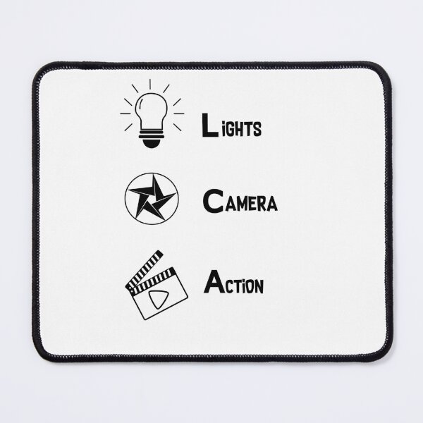 Item preview, Lights, camera, action  designed and sold by Starphil.