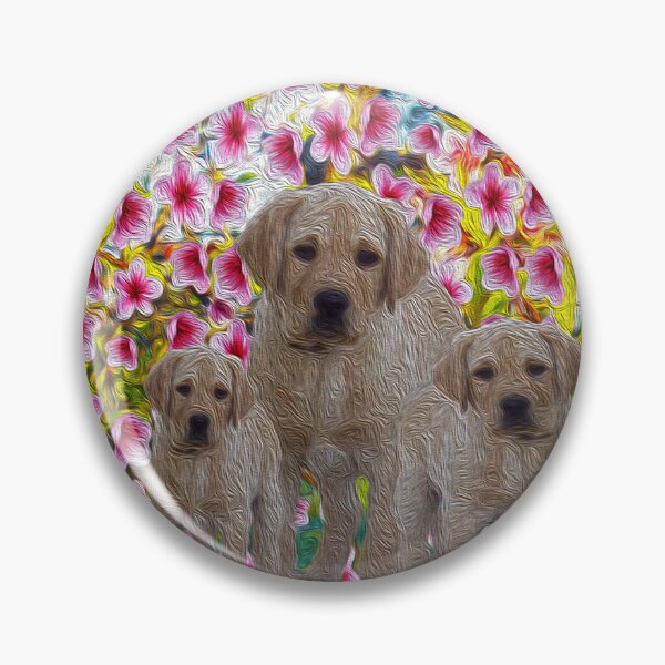 Artikelvorschau, Weiße Labrador-Welpen-Ölfarbe entworfen und verkauft von A-Work-Of-Art.
