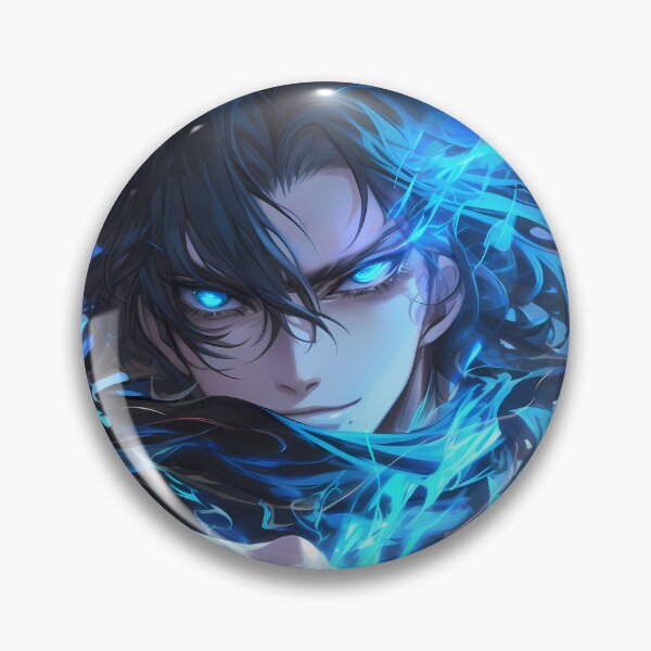 Item preview, Nobuchika Ginoza Psycho Pass Blue Glow Intense Look designed and sold by Spraykart.